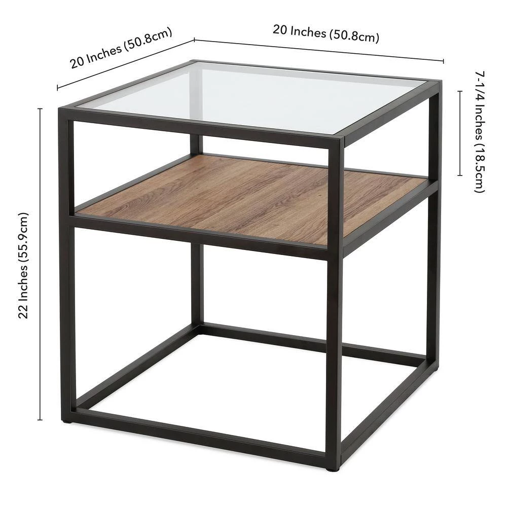 Wholesale ๐ Addison 22 in. Blackened bronze and Oak Side Table by Meyer&Cross ๐ 9 Wholesale ๐ Addison 22 in. Blackened bronze and Oak Side Table by Meyer&Cross ๐ - Image 7