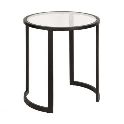 New 🥰 Mitera Blackened Bronze Side Table by Meyer&Cross ⌛