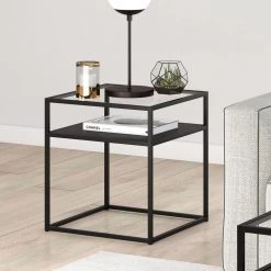 Coupon 🔥 Ada Side Table Blackened Bronze by Meyer&Cross 💯 -Outlet Camden Isle Store blackened bronze meyer cross end side tables st0357 31 1000