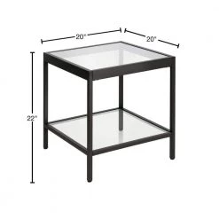 Outlet ✔️ Alexis Side Table Blackened Bronze by Meyer&Cross ⌛ 11 Outlet ✔️ Alexis Side Table Blackened Bronze by Meyer&Cross ⌛ -Outlet Camden Isle Store blackened bronze meyer cross end side tables st0379 40 1000