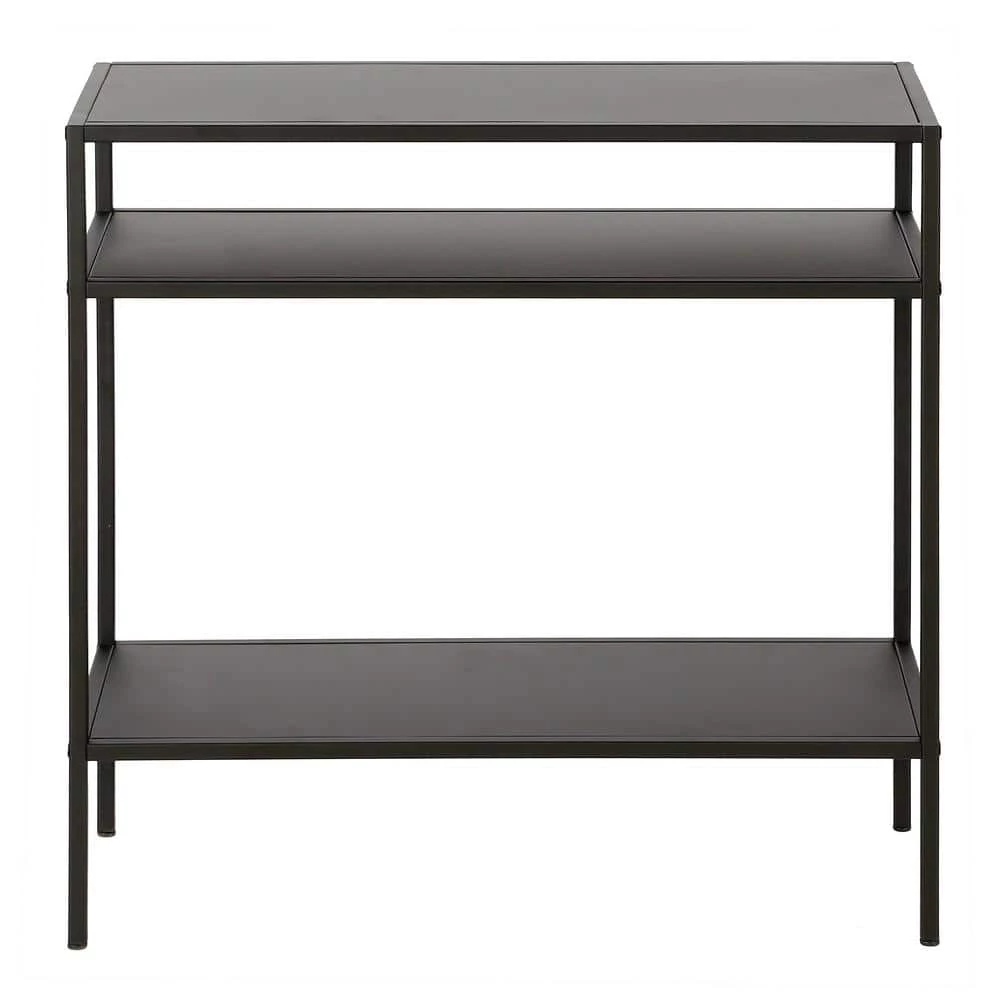 Best Pirce 👏 Ricardo 24 in. Blackened Bronze Side Table with Metal Shelves by Meyer&Cross 👏 4 Best Pirce 👏 Ricardo 24 in. Blackened Bronze Side Table with Metal Shelves by Meyer&Cross 👏 - Image 2