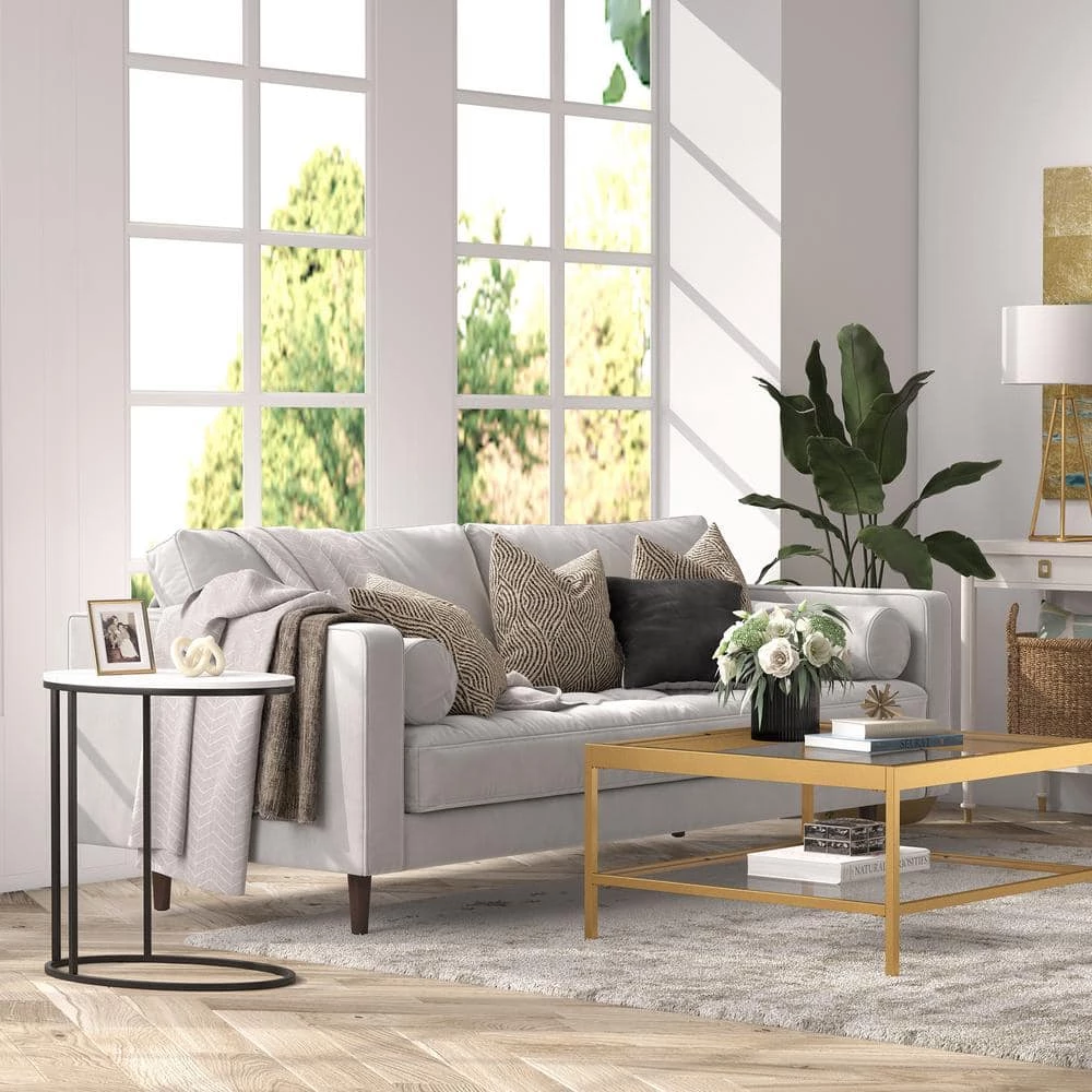 Best deal ๐ Enzo 20 in. Blackened Bronze Oval Faux Marble Side Table by Meyer&Cross ๐ 10 Best deal ๐ Enzo 20 in. Blackened Bronze Oval Faux Marble Side Table by Meyer&Cross ๐ - Image 8