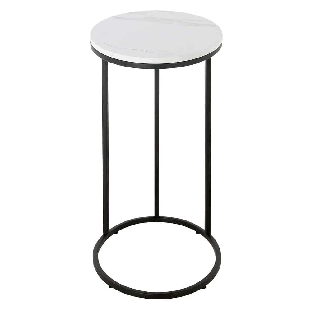 Best deal ๐ Enzo 20 in. Blackened Bronze Oval Faux Marble Side Table by Meyer&Cross ๐ 6 Best deal ๐ Enzo 20 in. Blackened Bronze Oval Faux Marble Side Table by Meyer&Cross ๐ - Image 4