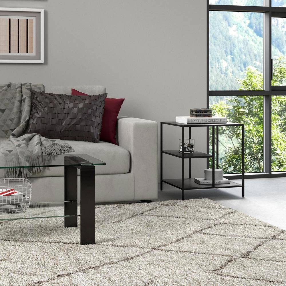 Hot Sale 😍 Winthrop 20 in. Blackened Bronze Square Metal Side Table with Metal Shelves by Meyer&Cross ✔️ 10 Hot Sale 😍 Winthrop 20 in. Blackened Bronze Square Metal Side Table with Metal Shelves by Meyer&Cross ✔️ - Image 8