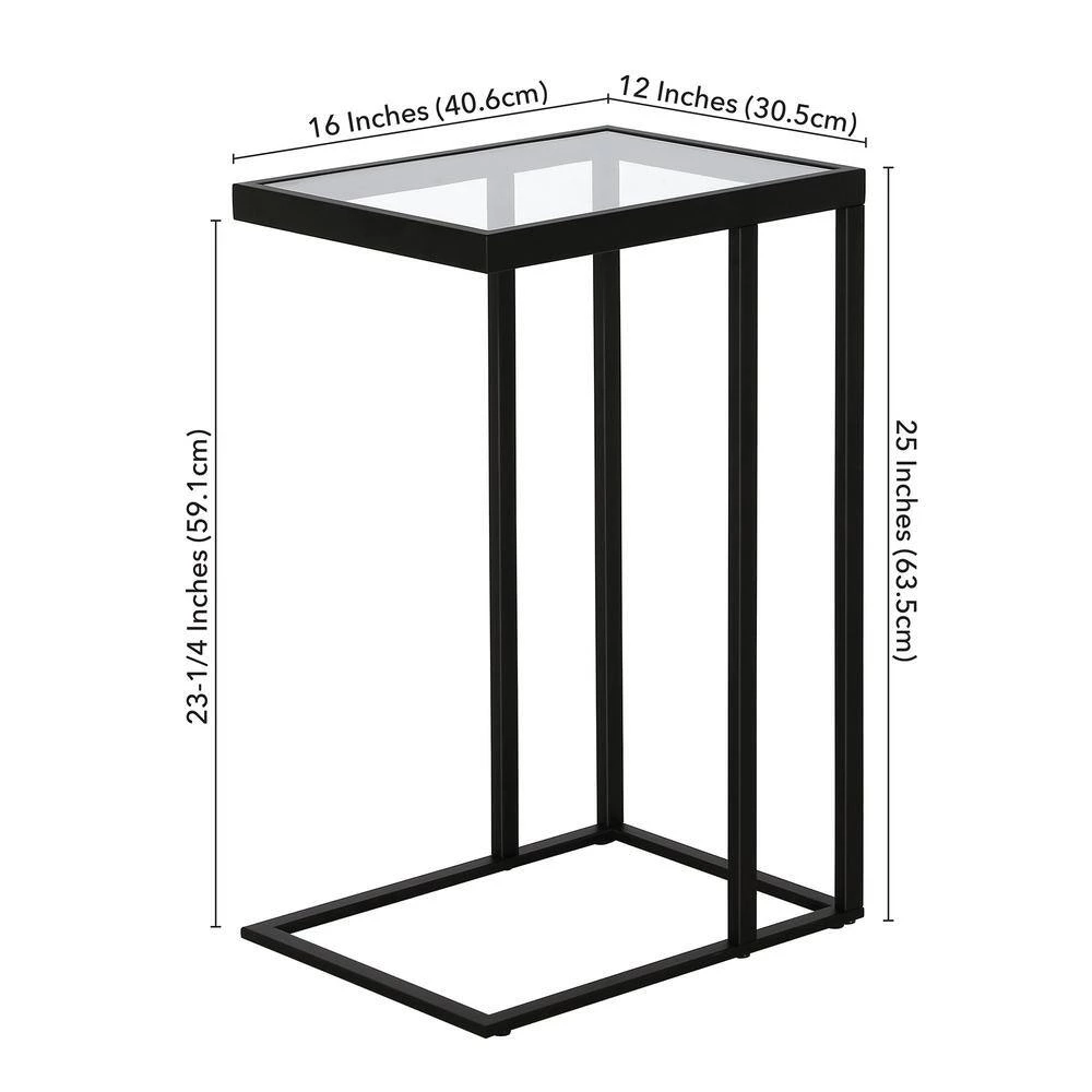 New ๐งจ Alexis 16 in. Wide Blackened Bronze Rectangular Side Table by Meyer&Cross ๐ฏ 10 New ๐งจ Alexis 16 in. Wide Blackened Bronze Rectangular Side Table by Meyer&Cross ๐ฏ - Image 8
