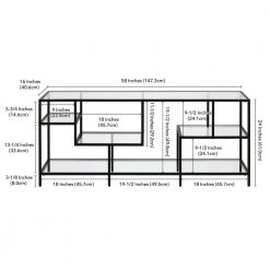 New ๐ Deveraux 58 in. Blackened Bronze TV Stand Fits TV's up to 65 in. by Meyer&Cross ๐ 14 New ๐ Deveraux 58 in. Blackened Bronze TV Stand Fits TV's up to 65 in. by Meyer&Cross ๐ -Outlet Camden Isle Store blackened bronze meyer cross tv stands tv0630 44 1000