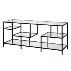 New ๐ Deveraux 58 in. Blackened Bronze TV Stand Fits TV's up to 65 in. by Meyer&Cross ๐