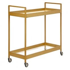 Discount 🛒 Cooper Brass Finish Bar Cart by Meyer&Cross ✔️