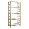 Top 10 ๐ Celine 66 in. Brushed Brass Metal 4-Shelf Bookcase by Meyer&Cross ๐ 1 Top 10 ๐ Celine 66 in. Brushed Brass Metal 4-Shelf Bookcase by Meyer&Cross ๐ -Outlet Camden Isle Store brass meyer cross bookcases bookshelves bk0449 64 1000