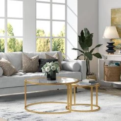 Buy 🤩 2-Pieces Watson 35 in. Brass Round Glass Coffee Table by Meyer&Cross 🤩 15 Buy 🤩 2-Pieces Watson 35 in. Brass Round Glass Coffee Table by Meyer&Cross 🤩 -Outlet Camden Isle Store brass meyer cross coffee tables ct0587 31 1000
