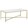 Best reviews of 🥰 Henley 48 in. Brass Rectangle Glass Coffee Table by Meyer&Cross ✔️ -Outlet Camden Isle Store brass meyer cross coffee tables ct0825 64 1000