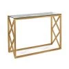 Coupon 🎁 Dixon 42 in. Brass Standard Rectangle Glass Console Table by Meyer&Cross 😀 2 Coupon 🎁 Dixon 42 in. Brass Standard Rectangle Glass Console Table by Meyer&Cross 😀 -Outlet Camden Isle Store brass meyer cross console tables at0114 64 1000