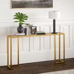 Coupon ❤️ Oscar 55 in. Rectangle Brass Glass Console Table by Meyer&Cross ⌛ 16 Coupon ❤️ Oscar 55 in. Rectangle Brass Glass Console Table by Meyer&Cross ⌛ -Outlet Camden Isle Store brass meyer cross console tables at0982 1f 1000