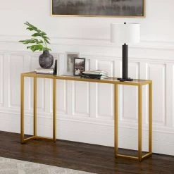 Coupon ❤️ Oscar 55 in. Rectangle Brass Glass Console Table by Meyer&Cross ⌛ 17 Coupon ❤️ Oscar 55 in. Rectangle Brass Glass Console Table by Meyer&Cross ⌛ -Outlet Camden Isle Store brass meyer cross console tables at0982 44 1000