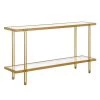 Buy 🎁 Inez 55 in. Brass Rectangle Glass Console Table by Meyer&Cross 🥰 2 Buy 🎁 Inez 55 in. Brass Rectangle Glass Console Table by Meyer&Cross 🥰 -Outlet Camden Isle Store brass meyer cross console tables at0984 64 1000