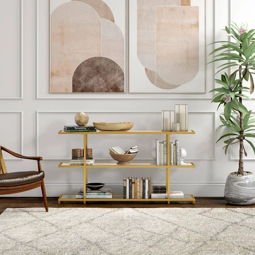 Cheap โ Greenwich 55 in. Brass Rectangle Glass Console Table by Meyer&Cross ๐ฅ 10 Cheap โ Greenwich 55 in. Brass Rectangle Glass Console Table by Meyer&Cross ๐ฅ - Image 8