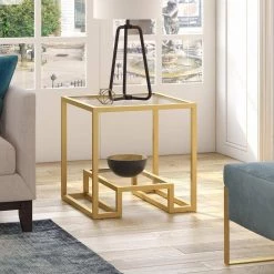 Flash Sale 🎁 Athena 22 in. Gold Side Table by Meyer&Cross 😉 13 Flash Sale 🎁 Athena 22 in. Gold Side Table by Meyer&Cross 😉 -Outlet Camden Isle Store brass meyer cross end side tables st0094 c3 1000