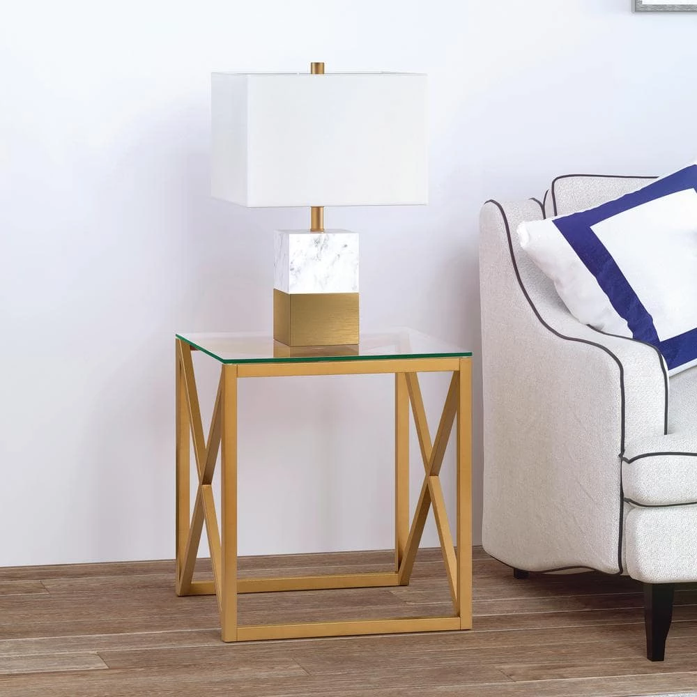 Best Sale 🎁 Dixon 22 in. Brass Side Table by Meyer&Cross 🔔 6 Best Sale 🎁 Dixon 22 in. Brass Side Table by Meyer&Cross 🔔 - Image 4