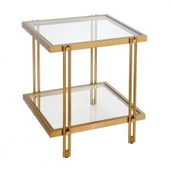 Brand new ๐งจ Inez Side Table Brass finish by Meyer&Cross ๐ฏ