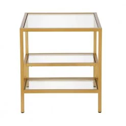 Best reviews of 😍 Lovett Side Table Brass by Meyer&Cross 🌟 -Outlet Camden Isle Store brass meyer cross end side tables st0360 1f 1000