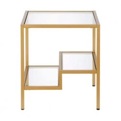Best reviews of 😍 Lovett Side Table Brass by Meyer&Cross 🌟 -Outlet Camden Isle Store brass meyer cross end side tables st0360 c3 1000