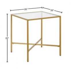 Best Sale ๐ฅฐ Henley 20 in. Brass Square Glass Side Table by Meyer&Cross โญ 12 Best Sale ๐ฅฐ Henley 20 in. Brass Square Glass Side Table by Meyer&Cross โญ -Outlet Camden Isle Store brass meyer cross end side tables st0828 40 1000