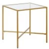 Best Sale 🥰 Henley 20 in. Brass Square Glass Side Table by Meyer&Cross ⭐ 2 Best Sale 🥰 Henley 20 in. Brass Square Glass Side Table by Meyer&Cross ⭐ -Outlet Camden Isle Store brass meyer cross end side tables st0828 64 1000
