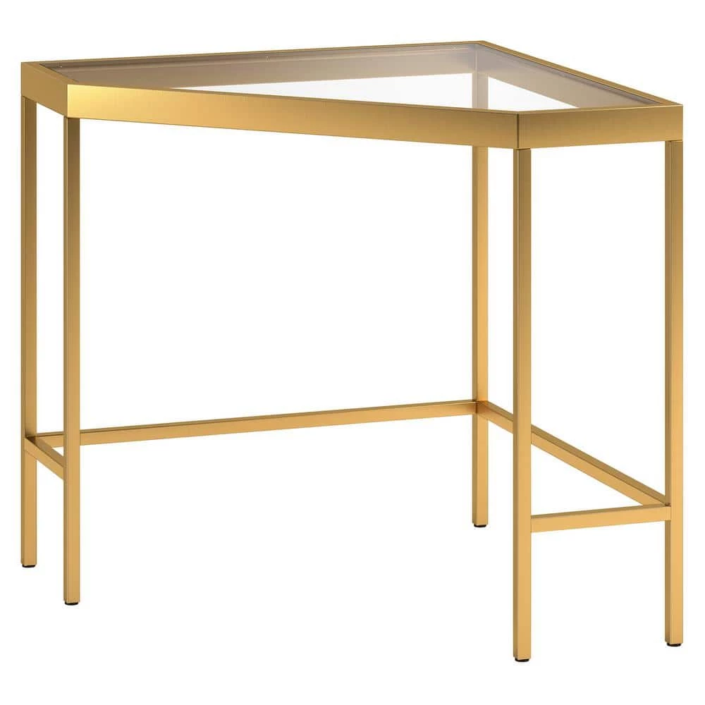 Best Sale ๐งจ Alexis 42 in. Brass Corner Writing Desk with Glass Top by Meyer&Cross ๐ 4 Best Sale ๐งจ Alexis 42 in. Brass Corner Writing Desk with Glass Top by Meyer&Cross ๐ - Image 2