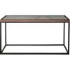 Deals 👏 Riley 16 in. Brown Rectangular Glass Console Table by Camden Isle 💯 -Outlet Camden Isle Store brown camden isle console tables 86620 64 1000
