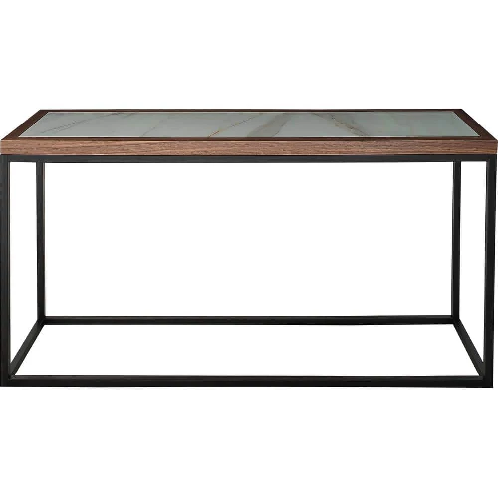 Promo โญ Riley 16 in. Brown Rectangular Glass Console Table with Mirror by Camden Isle ๐ 8 Promo โญ Riley 16 in. Brown Rectangular Glass Console Table with Mirror by Camden Isle ๐ - Image 6