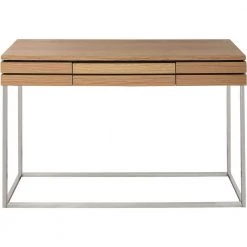 New ๐ฅฐ Barnes 14 in. Brown Rectangular Wood Console Table by Camden Isle ๐