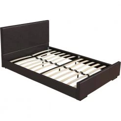 Promo 🔥 Abbey 85.4 in. Brown Queen Platform Bed by Camden Isle ⭐ -Outlet Camden Isle Store brown camden isle platform beds ci 102032 4f 1000