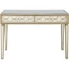 Brand new 🔔 Arielle 48 in. Champagne Rectangle Mirrored Glass Console Table with Drawers by Camden Isle 🛒 -Outlet Camden Isle Store champagne camden isle console tables 86430 64 1000