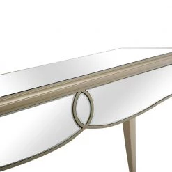 Cheap ⭐ Eleanor 48 in. Rectangle Champagne Glass Console Table by Camden Isle 🎉 -Outlet Camden Isle Store champagne camden isle console tables 86536 4f 1000