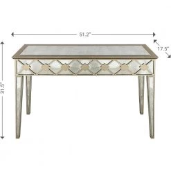 Wholesale π Algiers 18 in. Champagne Rectangular Glass Console Table by Camden Isle π 18 Wholesale π Algiers 18 in. Champagne Rectangular Glass Console Table by Camden Isle π -Outlet Camden Isle Store champagne camden isle console tables 86623 76 1000