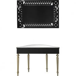 Deals ๐ฅ Atelier 14 in. Champagne Rectangular Glass Console Table with Mirror by Camden Isle โ๏ธ 13 Deals ๐ฅ Atelier 14 in. Champagne Rectangular Glass Console Table with Mirror by Camden Isle โ๏ธ -Outlet Camden Isle Store champagne camden isle console tables 86644 4f 1000
