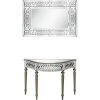 Deals 🔥 Atelier 14 in. Champagne Rectangular Glass Console Table with Mirror by Camden Isle ✔️ -Outlet Camden Isle Store champagne camden isle console tables 86644 64 1000