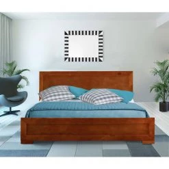 Brand new ✨ Oxford 78 in. Brown Cherry Full Platform Bed by Camden Isle ✨ -Outlet Camden Isle Store cherry camden isle platform beds ci 112731 31 1000