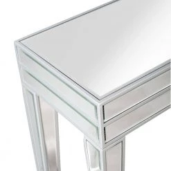Wholesale 🛒 Holly 44 in. Clear Rectangle Mirrored Glass Console Table by Camden Isle 🔥 -Outlet Camden Isle Store clear camden isle console tables 86448 fa 1000