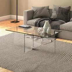 Hot Sale 🎉 Gehry 42 in. Clear Large Rectangle Glass Coffee Table by Meyer&Cross 💯 10 Hot Sale 🎉 Gehry 42 in. Clear Large Rectangle Glass Coffee Table by Meyer&Cross 💯 -Outlet Camden Isle Store clear glass meyer cross coffee tables ct0049 c3 1000