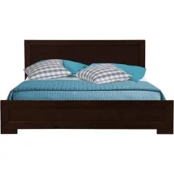 Cheap ๐ Oxford 82.3 in. Brown Espresso Queen Platform Bed by Camden Isle ๐