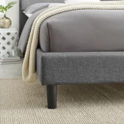 Deals π Monticello Gray Queen Platform Bed by Camden Isle π― 13 Deals π Monticello Gray Queen Platform Bed by Camden Isle π― -Outlet Camden Isle Store gray camden isle panel beds 242332 1f 1000