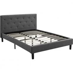 Deals π Monticello Gray Queen Platform Bed by Camden Isle π― 14 Deals π Monticello Gray Queen Platform Bed by Camden Isle π― -Outlet Camden Isle Store gray camden isle panel beds 242332 44 1000