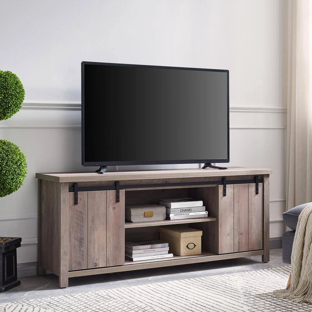 Wholesale ๐ฅ Deacon 58 in. Gray Oak TV Stand Fits TVs up to 65 in. by Meyer&Cross ๐ 5 Wholesale ๐ฅ Deacon 58 in. Gray Oak TV Stand Fits TVs up to 65 in. by Meyer&Cross ๐ - Image 3