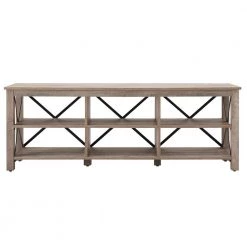 Best Sale ❤️ Sawyer 68 in. Gray Oak TV Stand Fits TV's up to 80 in. by Meyer&Cross ✨ -Outlet Camden Isle Store gray oak meyer cross tv stands tv0907 c3 1000