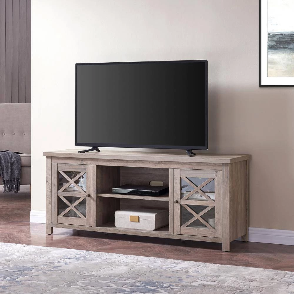 Cheap ⭐ Colton 58 in. Gray Oak TV Stand Fits TV's up to 65 in. by Meyer&Cross ✔️ 8 Cheap ⭐ Colton 58 in. Gray Oak TV Stand Fits TV's up to 65 in. by Meyer&Cross ✔️ - Image 6