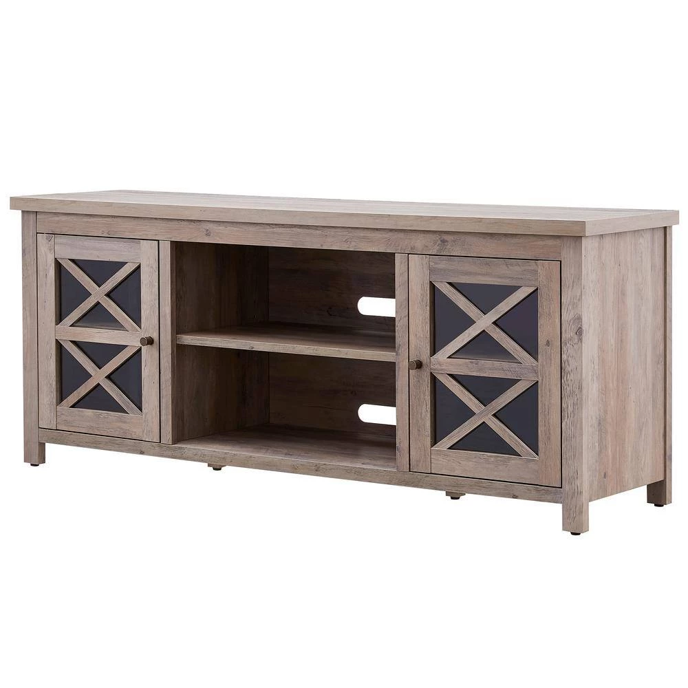 Cheap ⭐ Colton 58 in. Gray Oak TV Stand Fits TV's up to 65 in. by Meyer&Cross ✔️ 4 Cheap ⭐ Colton 58 in. Gray Oak TV Stand Fits TV's up to 65 in. by Meyer&Cross ✔️ - Image 2
