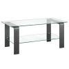 Deals 🌟 Asta 40 in. Gunmetal Gray Rectangle Glass Coffee Table by Meyer&Cross 😉 -Outlet Camden Isle Store gunmetal gray meyer cross coffee tables ct0970 64 1000
