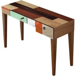 New 🥰 Seldom Seen 18 in. Multi Rectangular Wood Console Table by Camden Isle 🔥 -Outlet Camden Isle Store multi camden isle console tables 86652 c3 1000