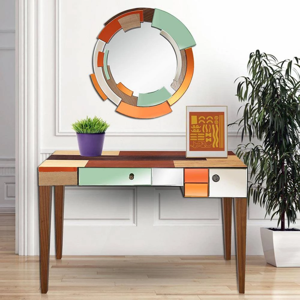 Top 10 ๐ Seldom Seen 18 in. Multi Round Wood Console Table with Mirror by Camden Isle โ 10 Top 10 ๐ Seldom Seen 18 in. Multi Round Wood Console Table with Mirror by Camden Isle โ - Image 8
